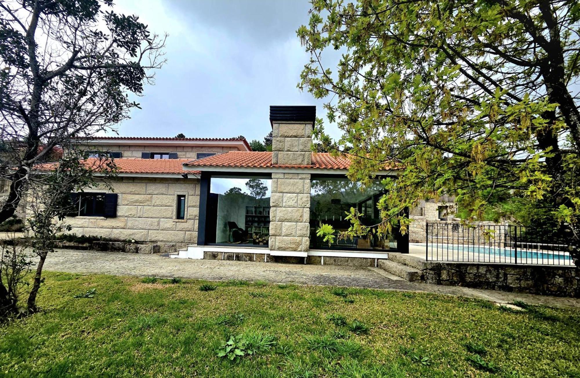 Casa Fraga Do Suadouro Villa Campo do Geres Exteriör bild
